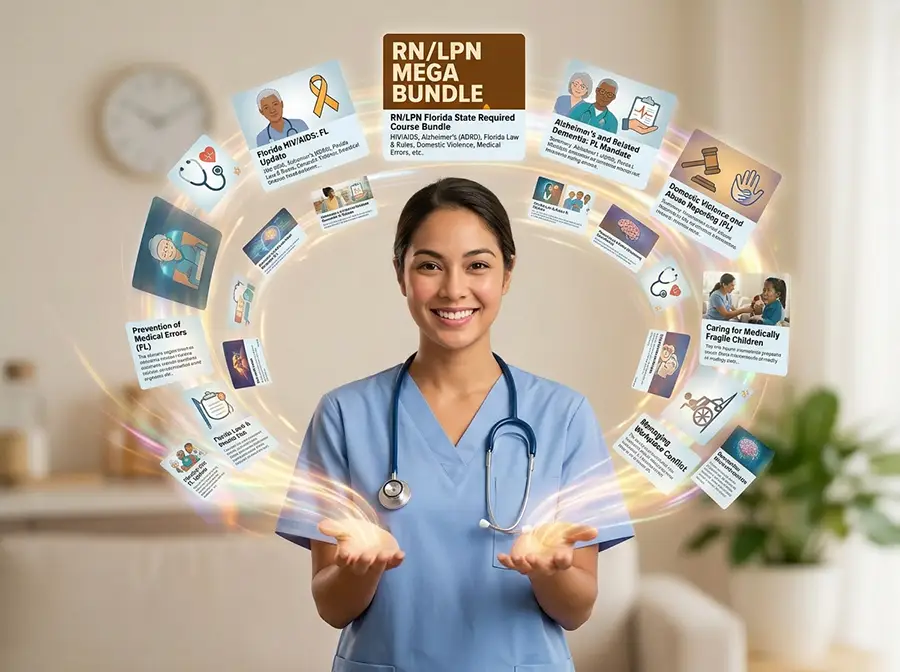 RN/LPN Florida State Required Course Bundle